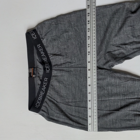 Icebreaker Merino Wool Thermal Long Underwear Pants & Long Sleeve Top Set - Picture 11 of 13